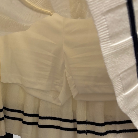 Sincerely Jules Cream Polo with Black Accents - Picture 3 of 6